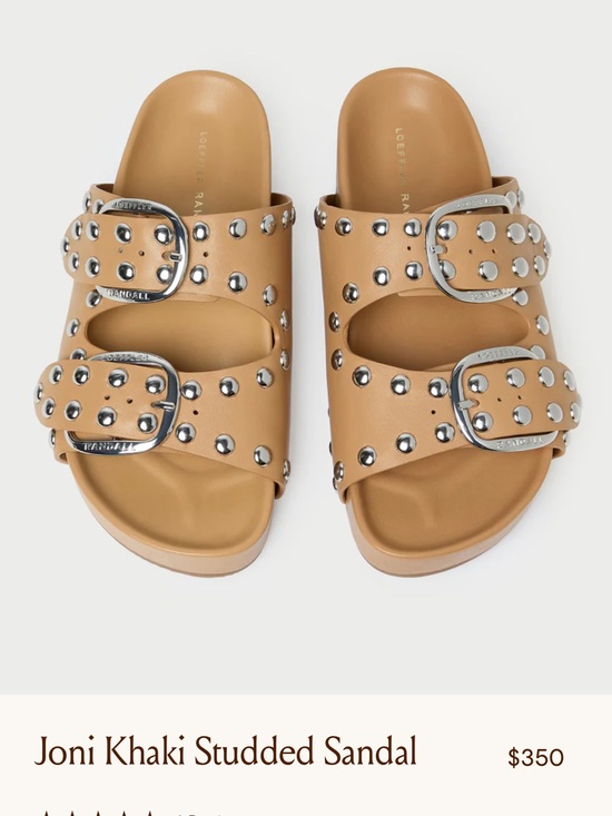 Loeffler Randall Shoes - Brand new LOEFFLER RANDALL JONI KHAKI SANDALS 7